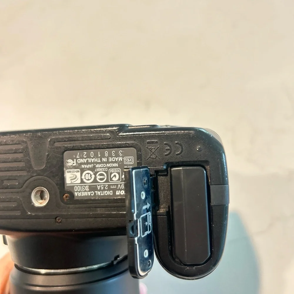 Nikon D3100 DSLR Camera with 55-200mm lens